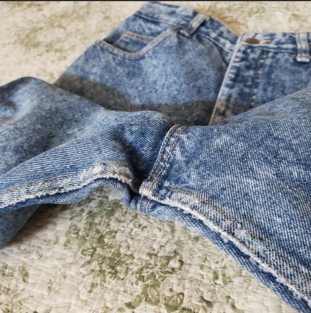 GEORGES MARCIANO For GUESS Vintage Made in USA Size 29 Acid Wash Mom Jeans - Picture 8 of 8